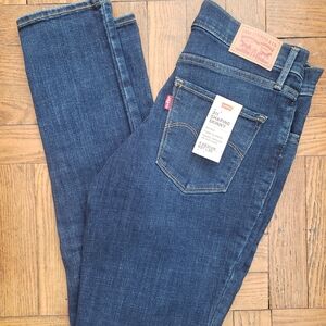 Levi's Women's 311 Sculpt Shaping Skinny Jeans Stretch Indigo Jeans Mid 27X30
